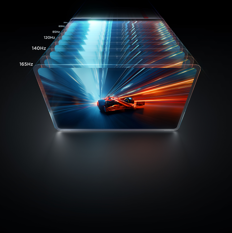 REDMAGIC Astra supports impressive 165Hz refresh rate.