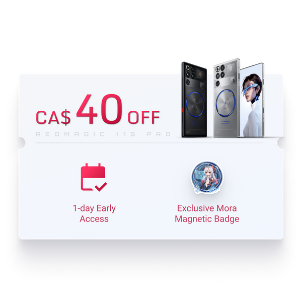 REDMAGIC 11S Pro Early Bird Perks